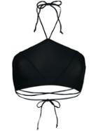 Kiki De Montparnasse Bandeau Bikini Top - Black
