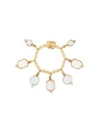 Chanel Pre-owned Swinging Stones Bracelet - Gold