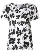 Peuterey Floral Print T-shirt - Black