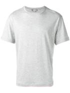 Paul & Joe Plain T-shirt, Men's, Size: Xl, Grey, Cotton/modal