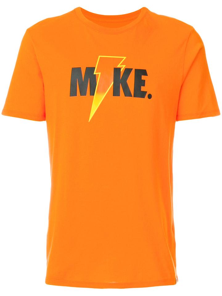 Nike Jordan Printed T-shirt - Yellow & Orange