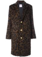 Palm Angels Leopard Print Coat
