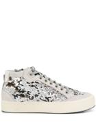 P448 Sequin High-top Sneakers - Grey