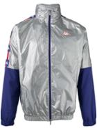 Kappa - Colour-block Bomber Jacket - Men - Polyester - S, Grey, Polyester