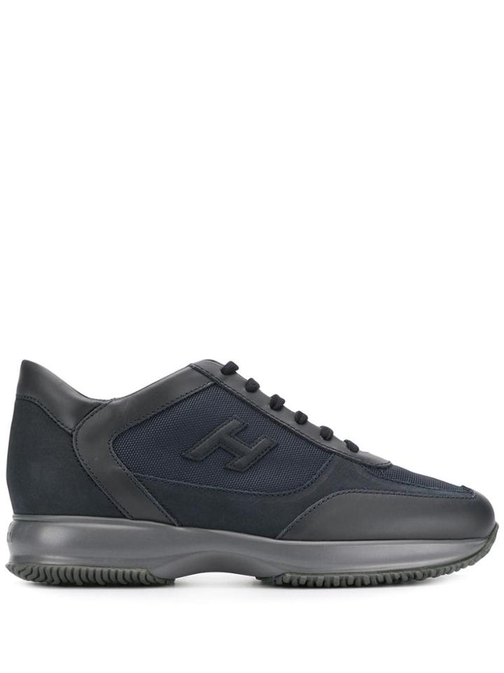 Hogan Interactive Lace-up Sneakers - Blue