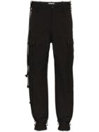 Hyein Seo Fatal Cotton Cargo Trousers - Black