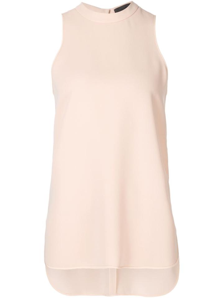 Alexander Wang Mock Neck Tank Top - Pink & Purple