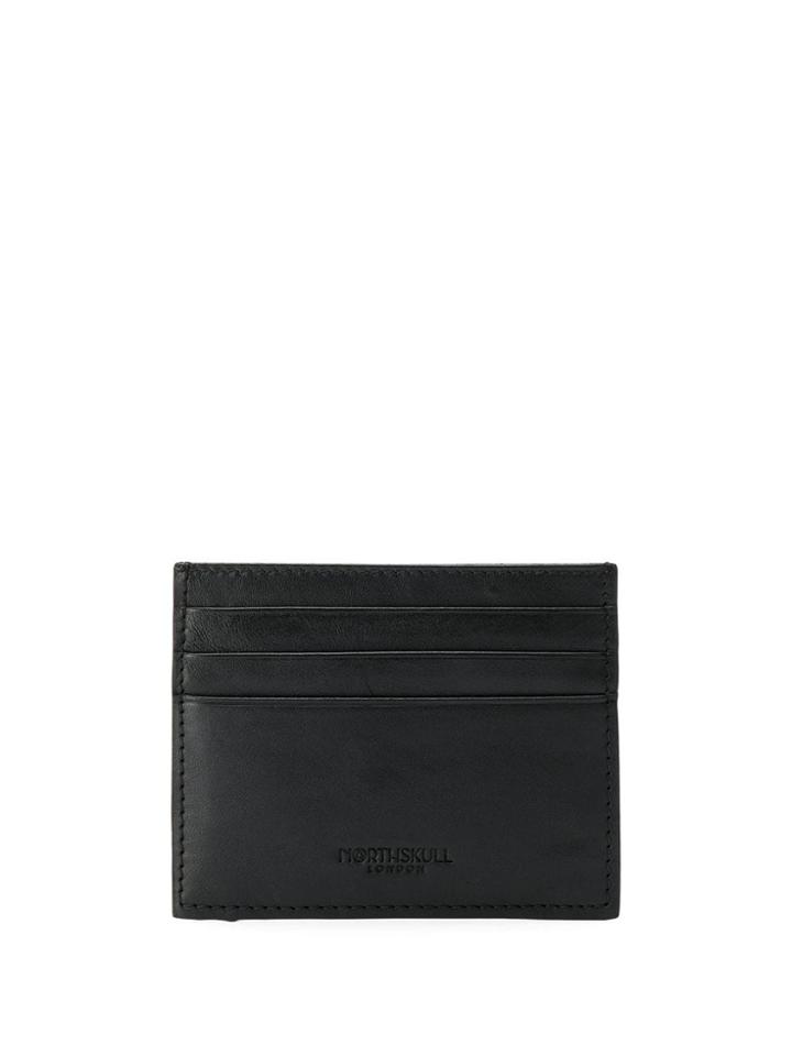 Northskull Logo Embossed Cardholder - Black