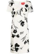 Emanuel Ungaro Vintage 1990's Floral Dress - White