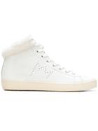 Leather Crown 'lapin' Hi-tops