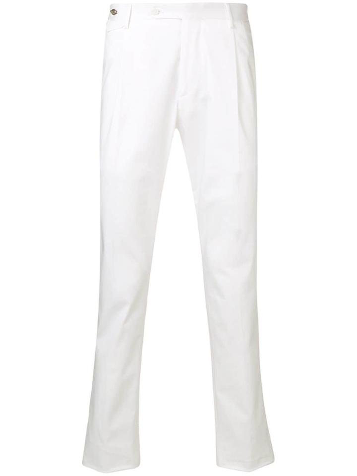 Tagliatore Slim Trousers - White