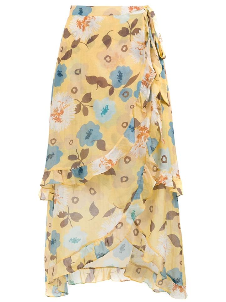Clube Bossa Sania Printed Skirt - Yellow