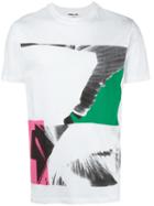 Mcq Alexander Mcqueen Wing Collage T-shirt, Men's, Size: Small, White, Cotton