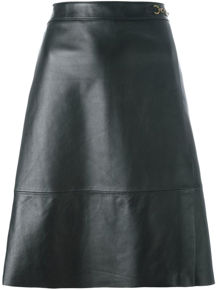 Tory Burch Leather Skirt