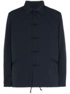 Sophnet. Collared Button-down Shirt Jacket - Blue