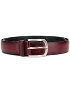 Orciani Gradient-effect Buckle Belt - Red
