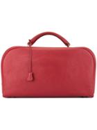 Hermès Vintage Sac Amvi Travel Handbag - Red