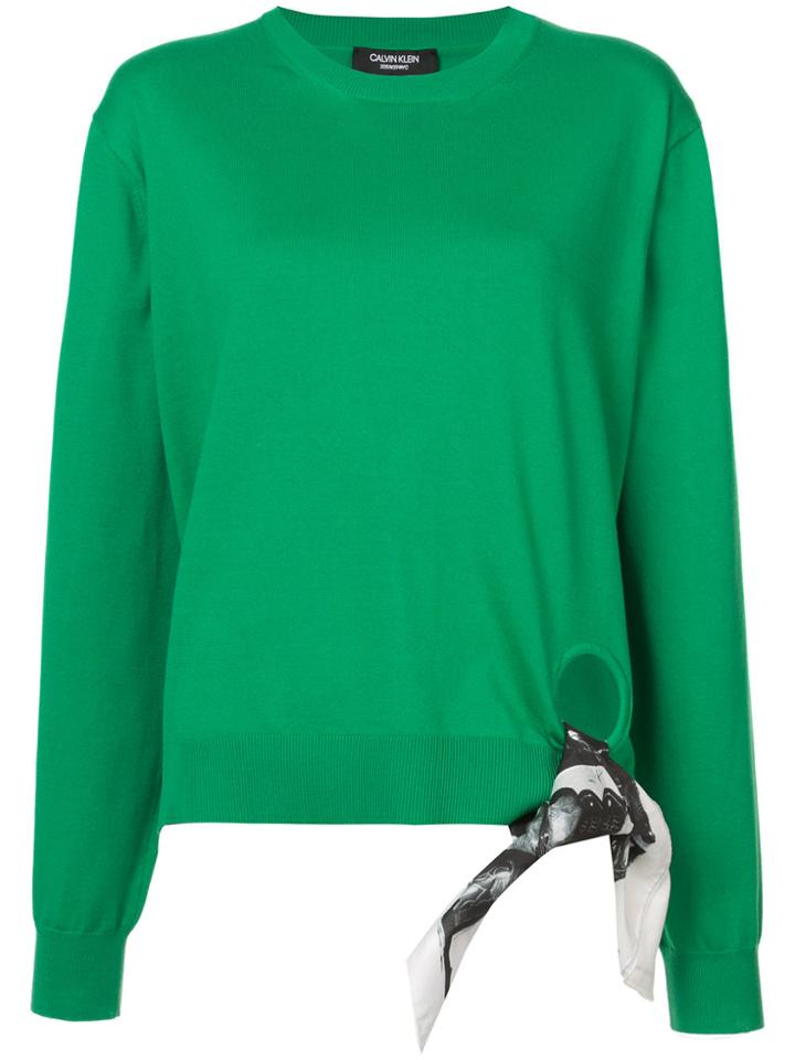 Calvin Klein 205w39nyc Bandana Sweater - Green