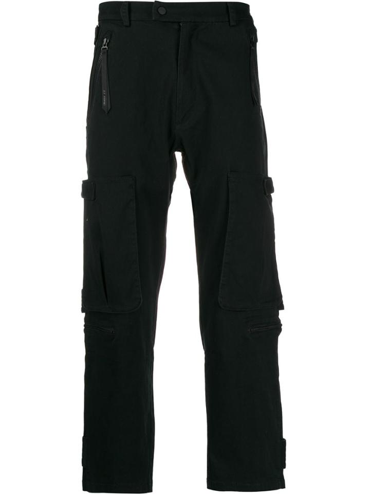 Li-ning Cropped Cargo Trousers - Blue