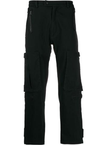 Li-ning Cropped Cargo Trousers - Blue