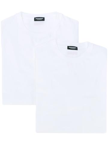 Dsquared2 Underwear Classic Fitted T-shirt - White