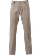 Nicolas Andreas Taralis Distressed Waistband Regular Fit Trousers