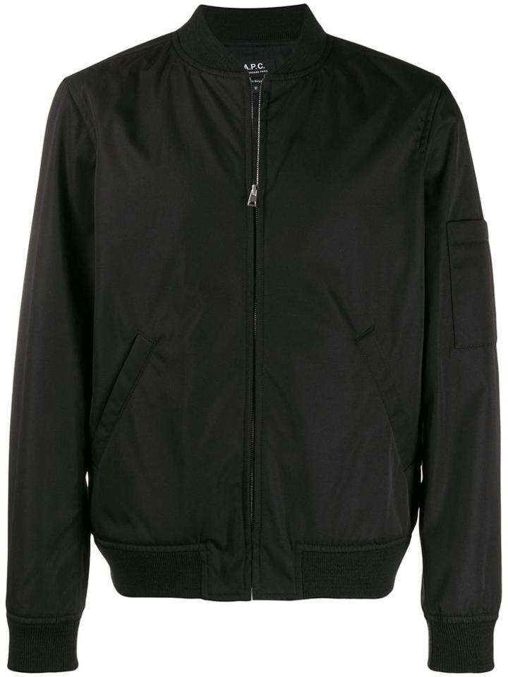 A.p.c. Bomber Jacket - Black