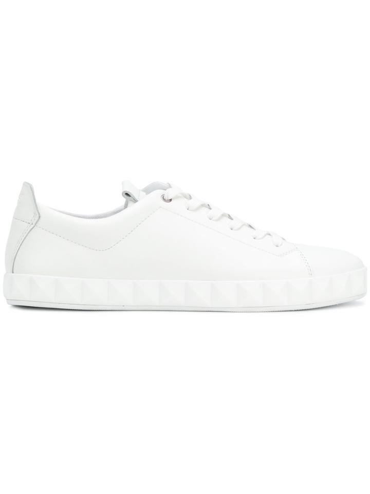 Emporio Armani Lace-up Sneakers - White