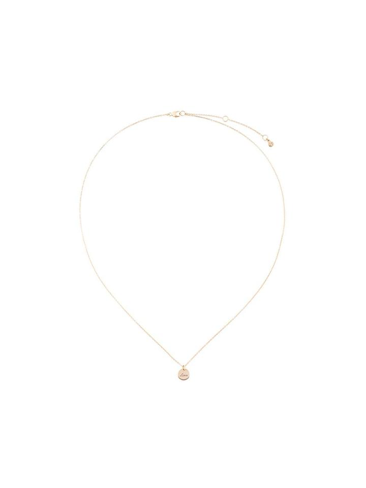 Astley Clarke Love Disk Necklace - Metallic