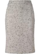 Chanel Vintage Bouclé Pencil Skirt, Women's, Size: 34, Nude/neutrals
