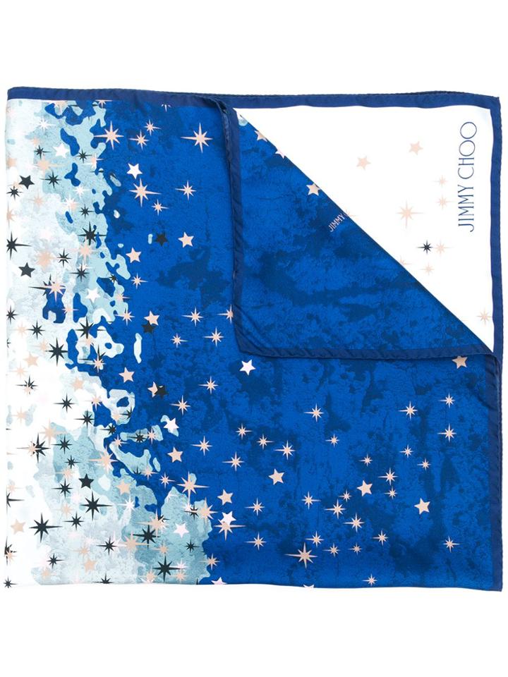 Jimmy Choo Remi Scarf - Blue
