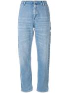 Carhartt Cropped Boyfriend Jeans - Blue