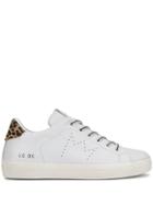 Leather Crown Lc06 Sneakers - White