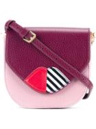 Lulu Guinness 'amy' Cross Body Bag, Women's, Pink/purple