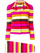 William Vintage Striped Two-piece Suit - Multicolour