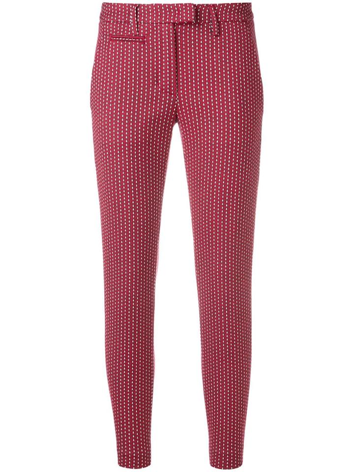 Dondup Tear Print Tailored Trousers