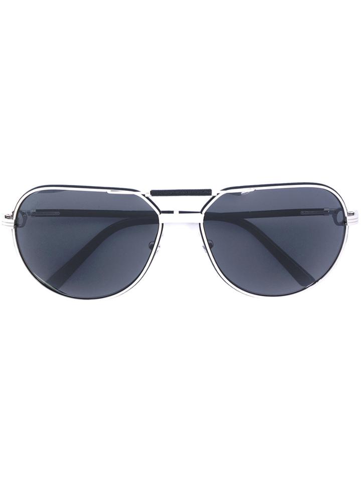 Cartier Must Aviator Sunglasses - Black