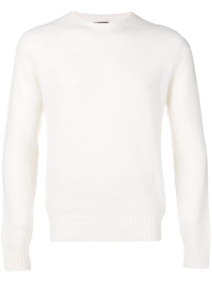 Tom Ford Crewneck Cashmere Jumper - White