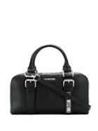 Love Moschino Dual-buckle Tote Bag - Black