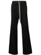Rick Owens Drkshdw Buttoned Jogging Trousers - Black