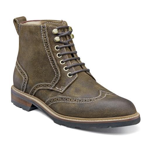 Kilbourn Florsheim Men's Kilbourn Wingtip Leather Casual Boot