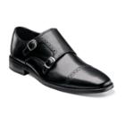 Castellano Florsheim Men's Castellano Cap Toe Leather Dress Monk Strap