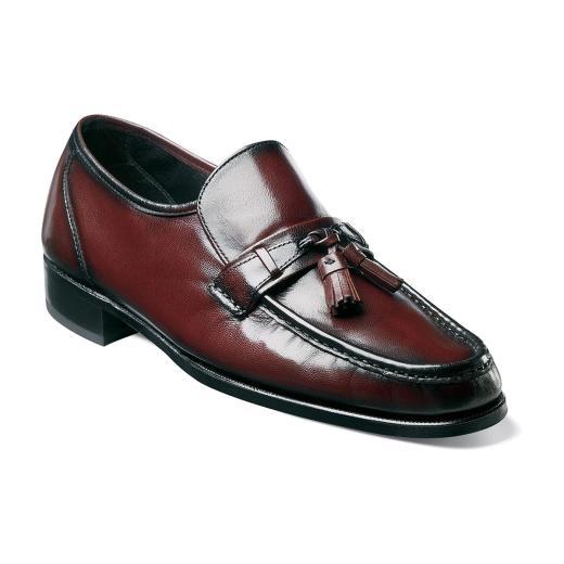 Como Florsheim Men's Como Moc Toe Tassel Leather Classic Loafer