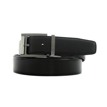 Florsheim Reversible Perforated Belt Mens Leather Belt