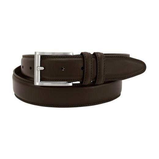 Givanni Florsheim Double Stitch Leather Belt