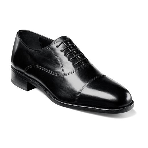 Edgar Florsheim Men's Edgar Cap Toe Leather Classic Oxford