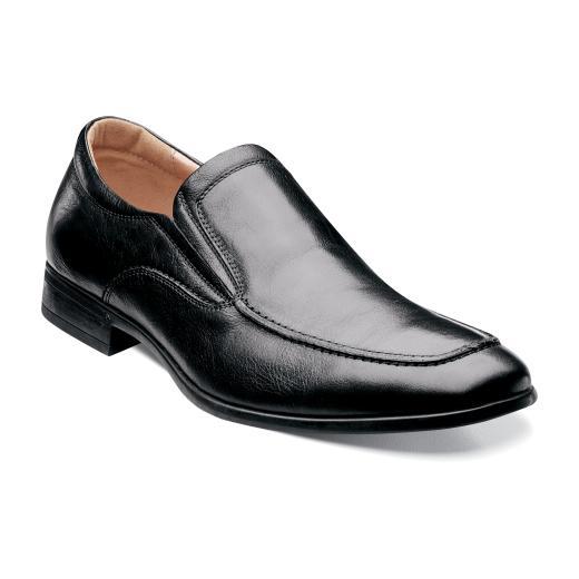 Burbank Moc Slip Florsheim Men's Burbank Moc Toe Leather Dress Slip On