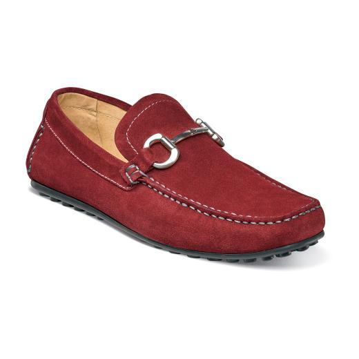 Danforth Suede Florsheim Men's Danforth Moc Toe Leather Imperial Bit Driver