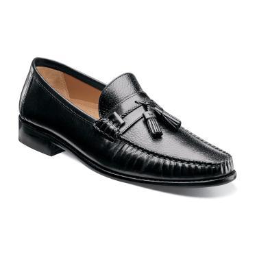 Brookfield Tassel Florsheim Brookfield Tassel Slip On Tassel Moc Toe Handsewn Calfskin Deerskin Leather Sole