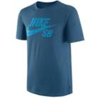 Nike Sb Dri-fit Icon Logo T-shirt - Mens - Blue Force/lt Blue Lacquer